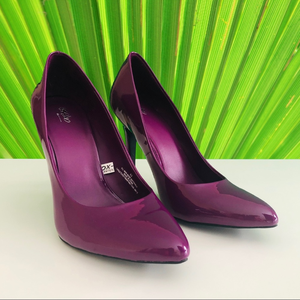 Purple High Heels